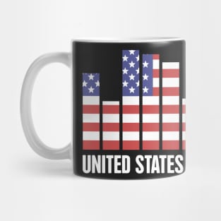 Patriotic USA Flag – United States of EDM Mug